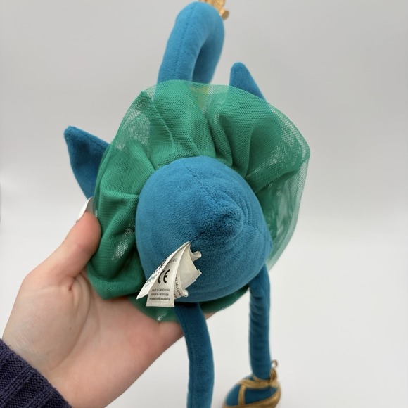 JellyCat Fancy Peacock Ballerina Tutu Plush 14" Stuffed Animal Retired - Picture 5 of 7